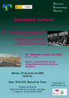 Seminario de Epistemología Histórica: "Identidad cultural"