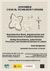 Seminario 'Ciencia, Tecnología y Género': "Reproductive Work, Organization and Infrastructures of Gamete Donation: Bodily Detachments, Substitution Processes, and Gendered Division of Labour"