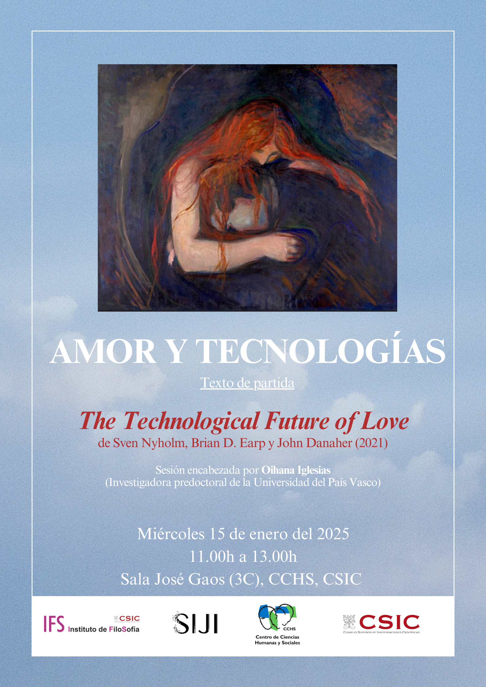 Sesión SIJI: Amor y tecnologías