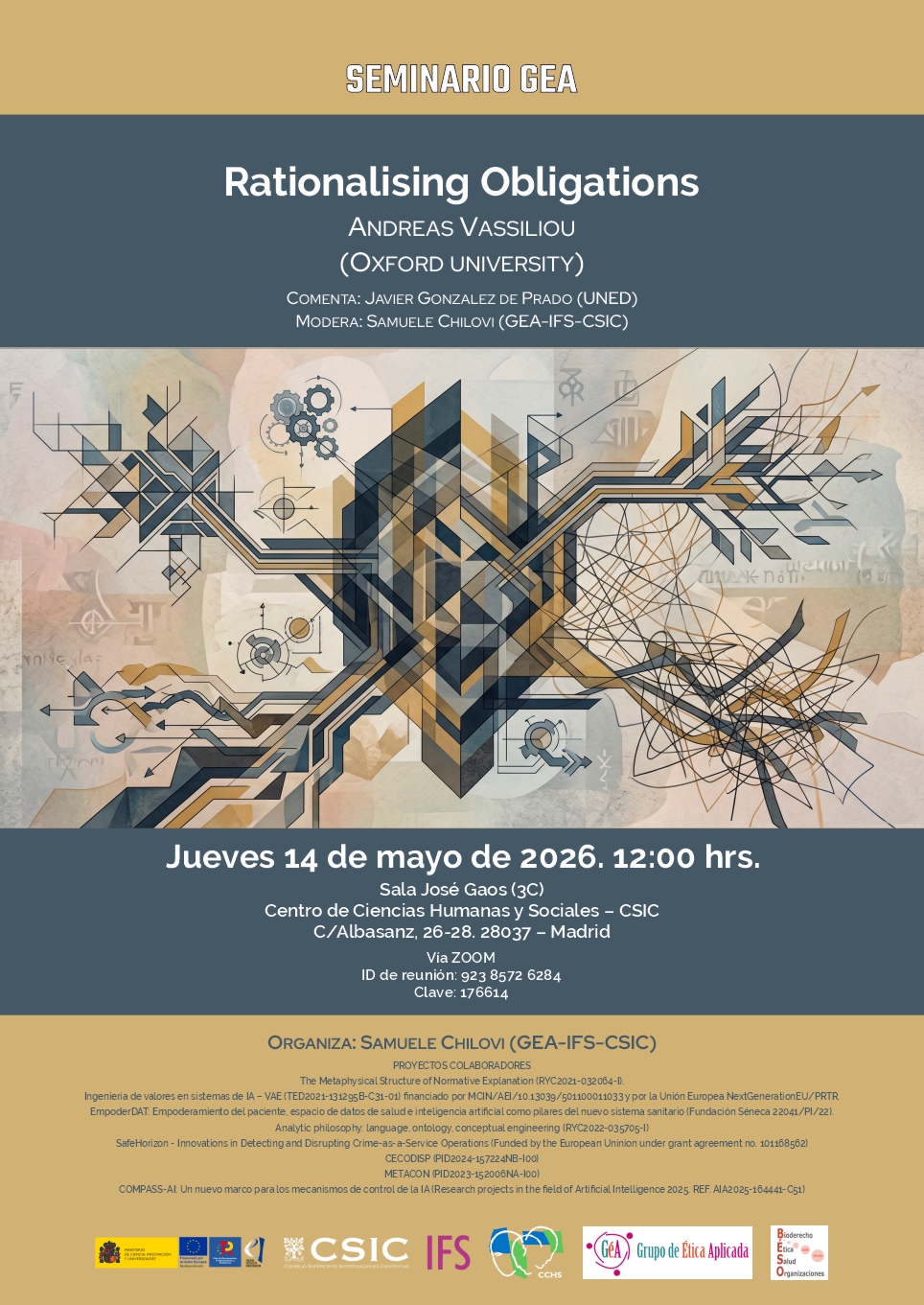 Seminario GEA: "Rationalising Obligations"
