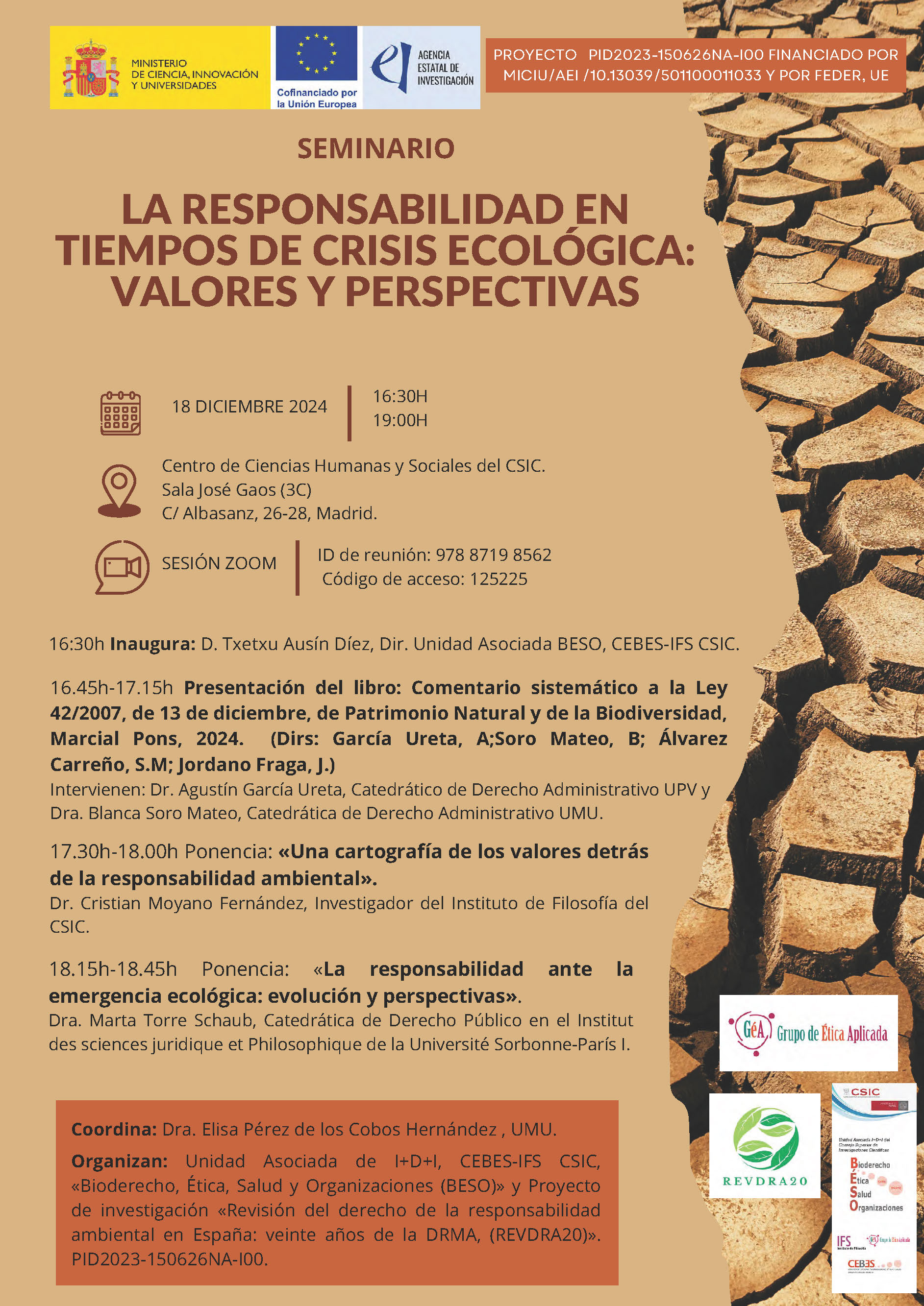 La responsabilidad en tiempos de crisis ecológica. Valores y perspectivas