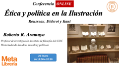 Conferencia "Ética y política en la Ilustración"