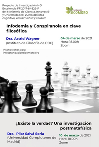 Conferencia: "Infodemia y conspiranoia en clave filosófica"