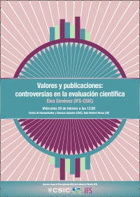Seminario "Valores y publicaciones: controversias en la evaluación científica"