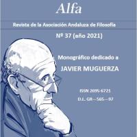 ALFA, Revista de la Asociación Andaluza de Filosofía publica un monográfico dedicado a Javier Muguerza