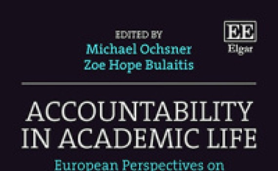 Elea Giménez (IFS), coautora del libro "Accountability in Academic Life. European Perspectives on Societal Impact Evaluation"
