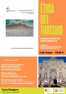 Presentación del monográfico "Ética del turismo en tiempos de emergencia" publicado en la revista Dilemata