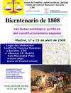 III Simposio La Razón Jurídica: "Bicentenario de 1808: Las bases axiológico-jurídicas del constitucionalismo español"