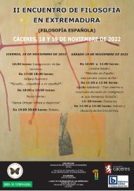 II Encuentro de Filosofía en Extremadura