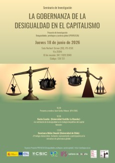 Seminario PRIVILEGIA: "La gobernanza de la desigualdad en el capitalismo"
