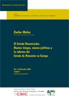 Seminario CIP: "El Estado Dinamizador. Nuevos riesgos, nuevas políticas y la reforma del Estado de Bienestar en Europa"