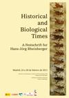 Seminario: Historical and Biological Times